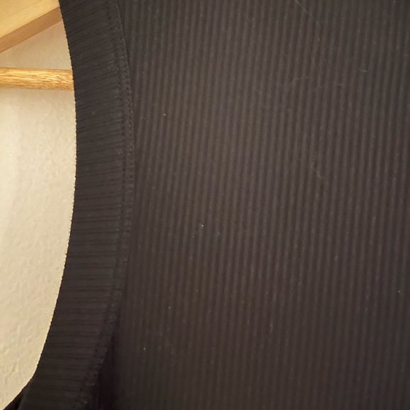 Cloth By Design Black Ribbed Dress womens size small - Picture 4 of 4